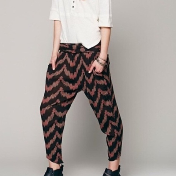 Free People Got Me Twisted Harem Pants - Picture 8 of 8